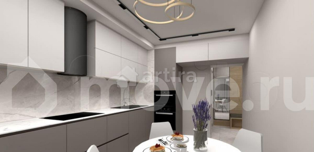 2-комн. квартира, 65 м2, 3/16 эт. Москва - изображение 4