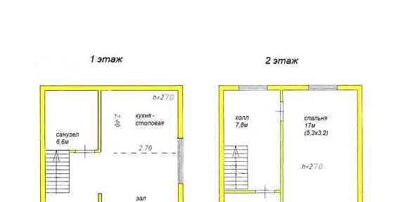 Дом, 90 м2, 5 соток, 2 эт. Истра