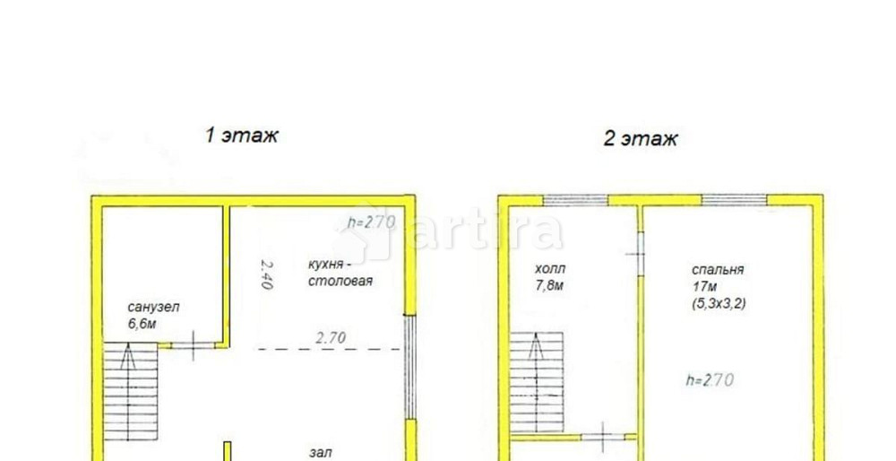 Дом, 90 м2, 5 соток, 2 эт. Истра - изображение 6