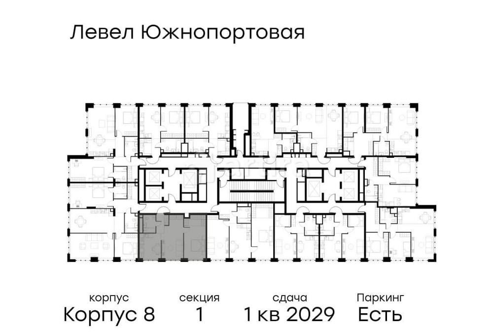 2-комн. квартира, 52.5 м2, 16/49 эт. Москва - изображение 4