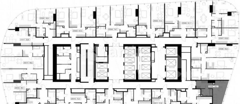 Студия, 35 м2, 55/90 эт. Москва - изображение 6