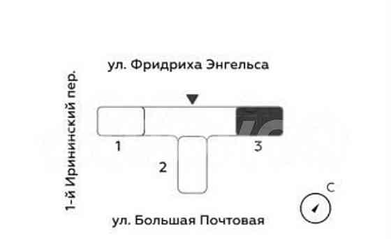 3-комн. квартира, 88.5 м2, 13/29 эт. Москва