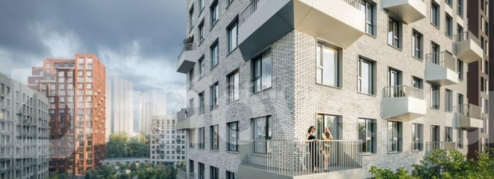 3-комн. квартира, 66.5 м2, 10/23 эт. Москва - изображение 3