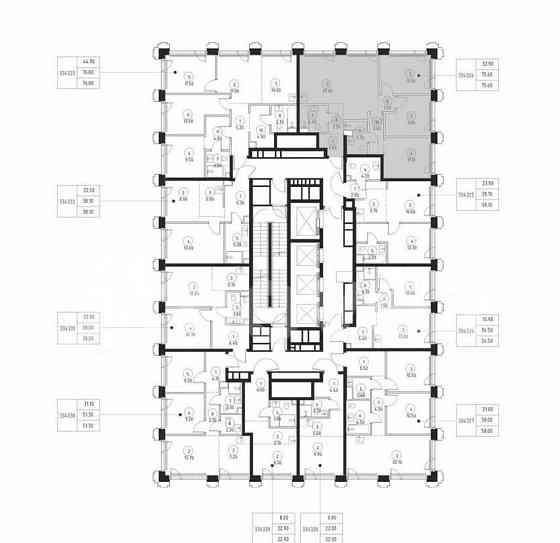 3-комн. квартира, 75.6 м2, 34/45 эт. Москва
