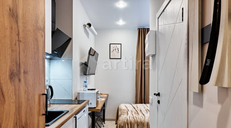 1-комн. апарт-ы, 12 м2, 7/22 эт. Москва - изображение 2