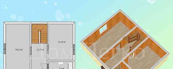 Дом, 107.4 м2, 4.77 сотки, 2 эт. Ломоносов
