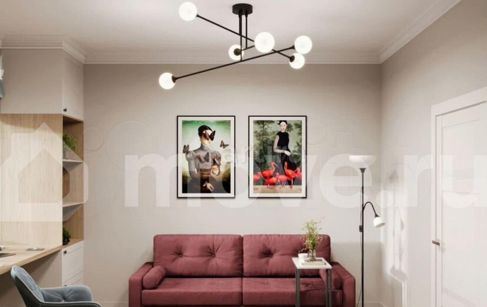 3-комн. квартира, 72.9 м2, 11/17 эт. Москва - изображение 4