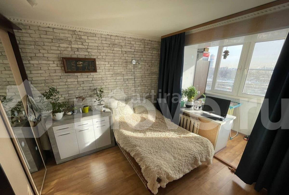 1-комн. квартира, 34.8 м2, 9/9 эт. Москва - изображение 3