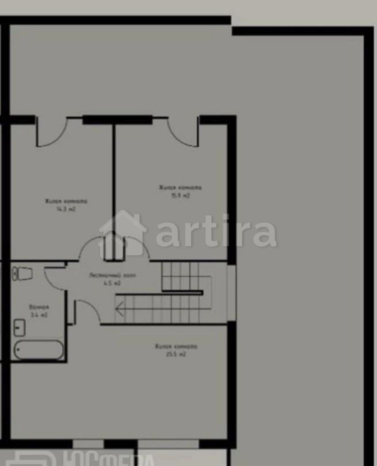 Таунхаус, 228 м2, 4 сотки, 2 эт. Краснослободск - изображение 19