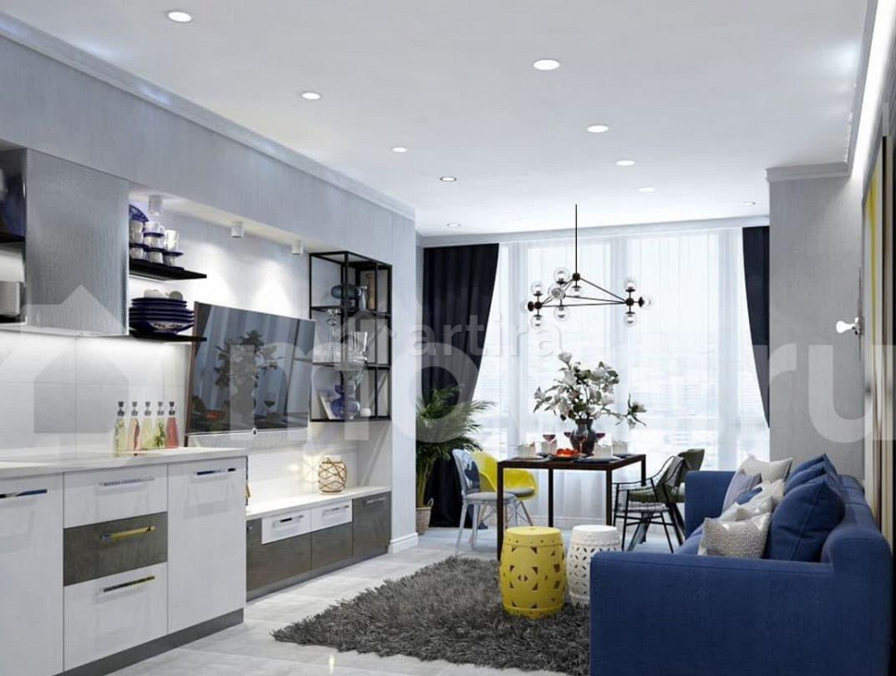 3-комн. квартира, 80.5 м2, 4/26 эт. Москва - изображение 1