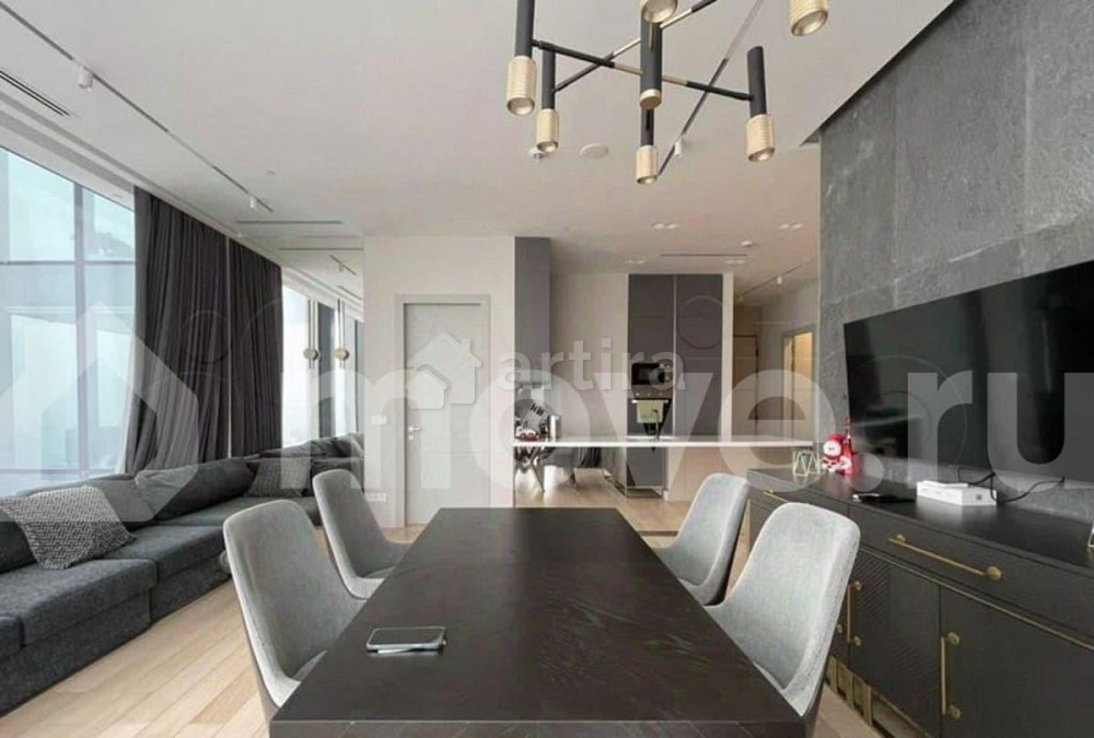 3-комн. апарт-ы, 95 м2, 39/78 эт. Москва - изображение 2