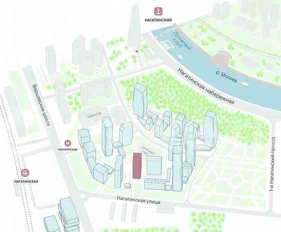 1-комн. квартира, 46.6 м2, 17/28 эт. Москва