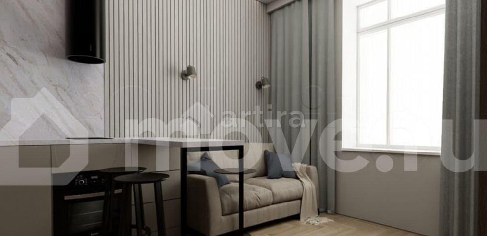 Студия, 35 м2, 1/5 эт. Москва - изображение 5