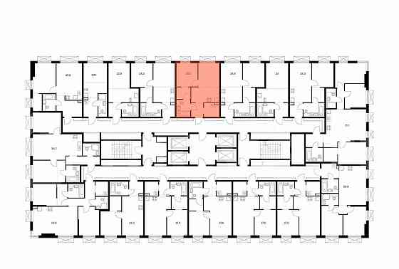 1-комн. квартира, 37.5 м2, 19/30 эт. Москва