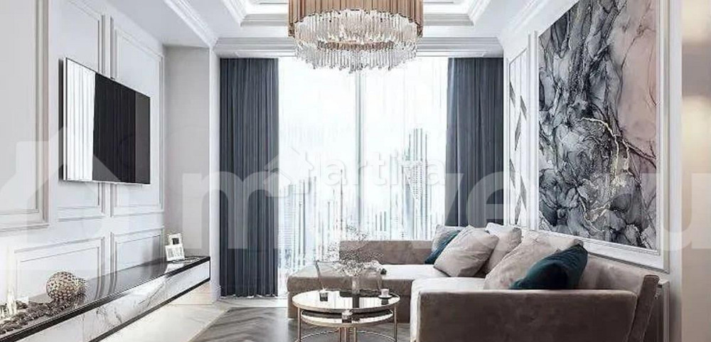 3-комн. апарт-ы, 90 м2, 47/78 эт. Москва - изображение 1