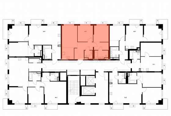 2-комн. квартира, 59.6 м2, 7/22 эт. Москва