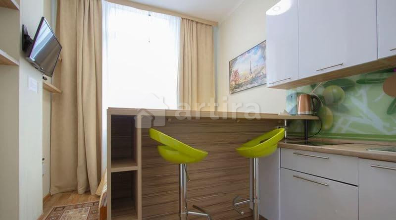 1-комн. апарт-ы, 19 м2, 4/11 эт. Красноярск - изображение 3