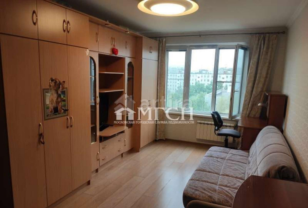 1-комн. квартира, 33 м2, 9/9 эт. Москва - изображение 1