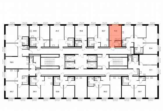 Студия, 19.8 м2, 4/25 эт. Москва