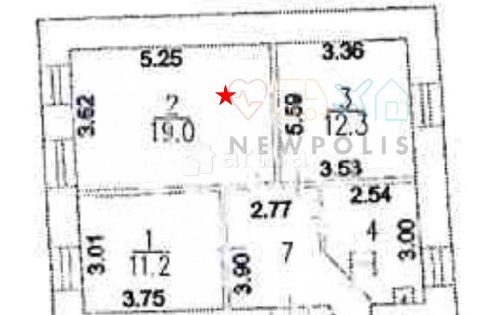 Комната, 19 м2, 2/5 эт. Москва - изображение 2