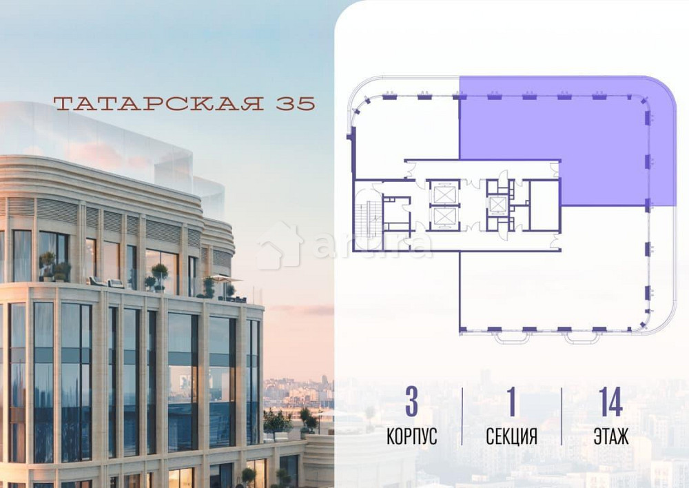 4-комн. квартира, 168.7 м2, 14/24 эт. Москва - изображение 19