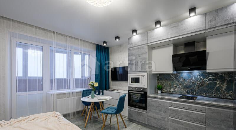 Студия, 27 м2, 7/19 эт. Новосибирск - изображение 8