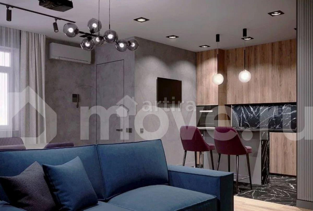 2-комн. квартира, 50.7 м2, 10/16 эт. Москва - изображение 4