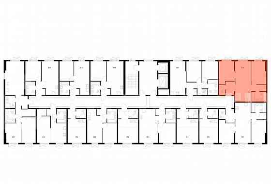 2-комн. квартира, 56.3 м2, 4/16 эт. Москва