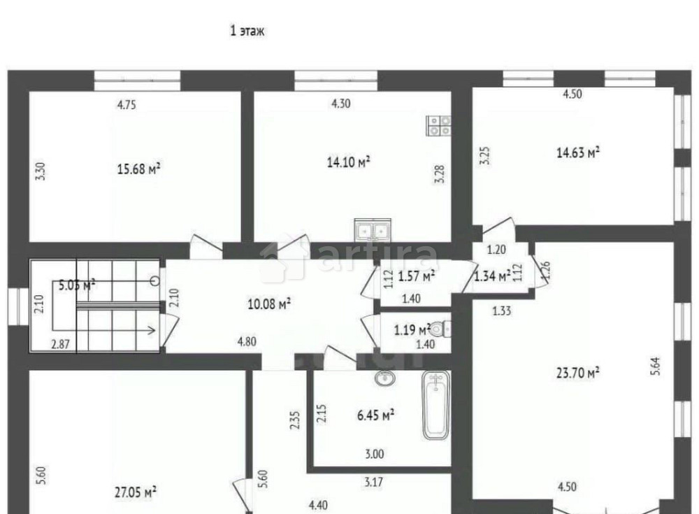 Дом, 265 м2, 6.33 сотки, 2 эт. Кострома - изображение 1