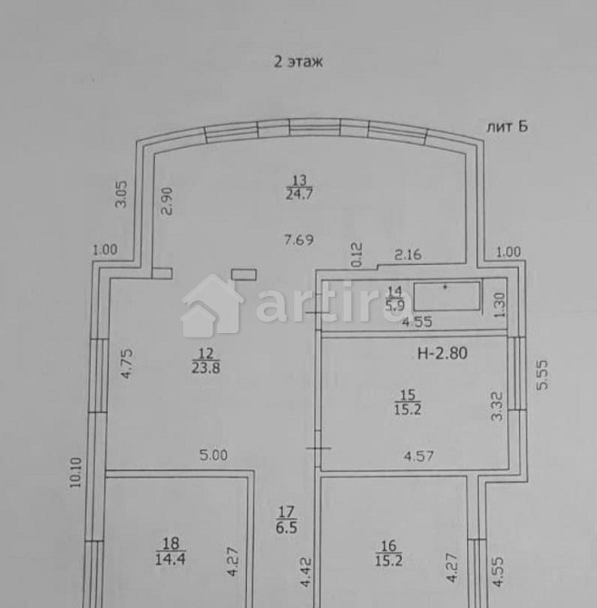 Коттедж, 391.8 м2, 24 сотки, 3 эт. Истра - изображение 6