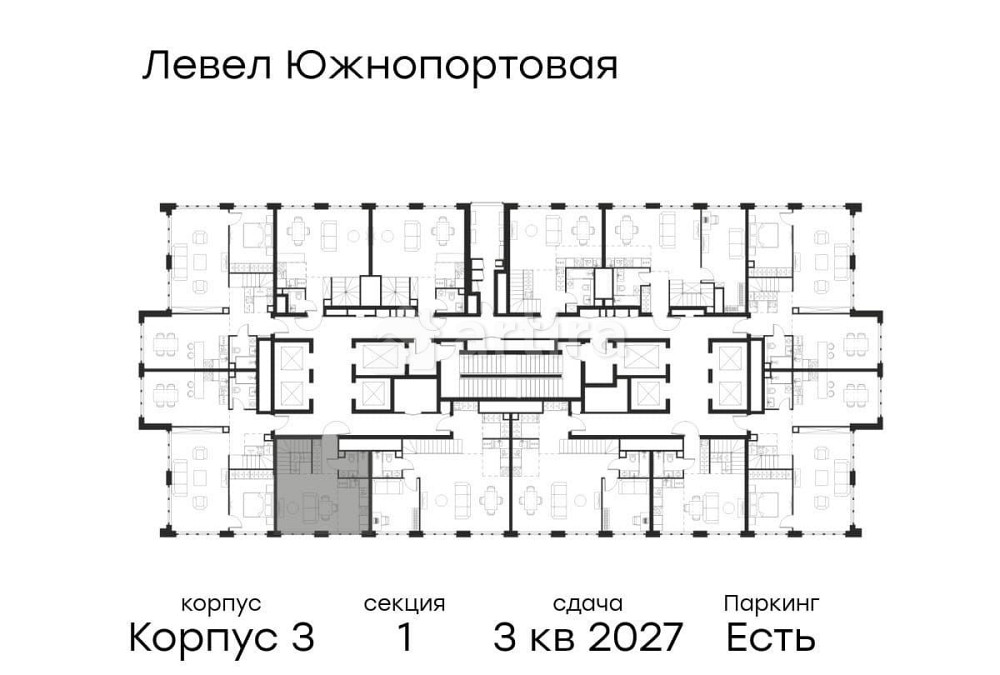 3-комн. квартира, 63.6 м2, 68/68 эт. Москва - изображение 19