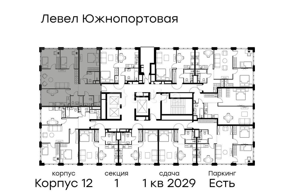4-комн. квартира, 92 м2, 11/20 эт. Москва - изображение 20