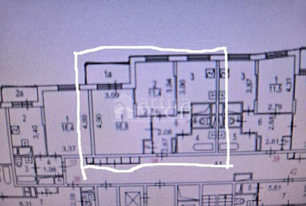 2-комн. квартира, 50.8 м2, 12/24 эт. Москва - изображение 8