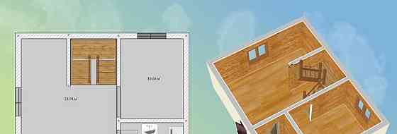 Дом, 82.9 м2, 4.6 сотки, 2 эт. Ломоносов