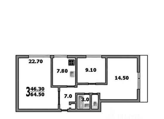 Комната, 22.6 м2, 5/16 эт. Москва