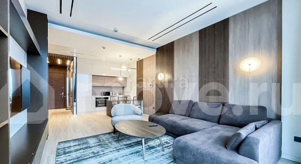 2-комн. апарт-ы, 58.4 м2, 43/78 эт. Москва - изображение 2