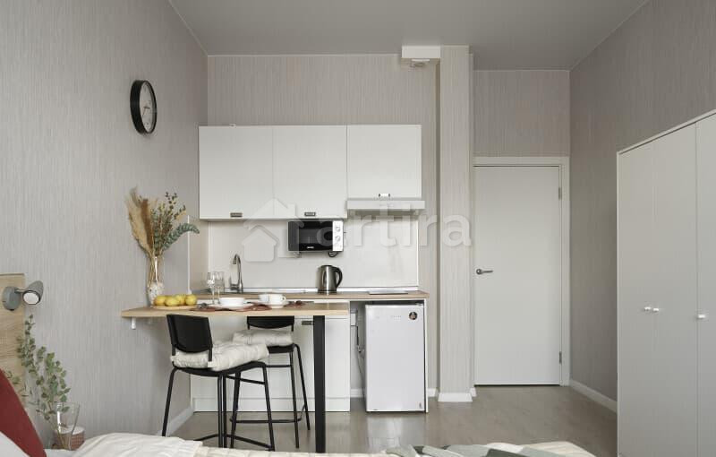 1-комн. апарт-ы, 27 м2, 22/22 эт. Санкт-Петербург - изображение 9