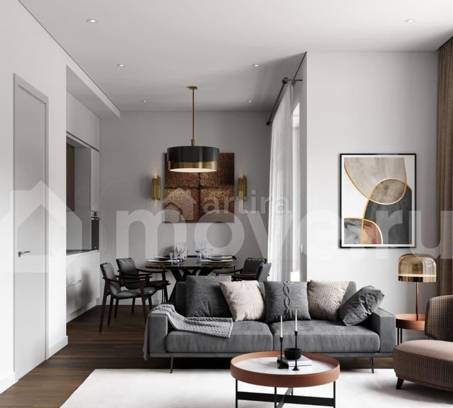 1-комн. квартира, 32.8 м2, 3/28 эт. Москва - изображение 5