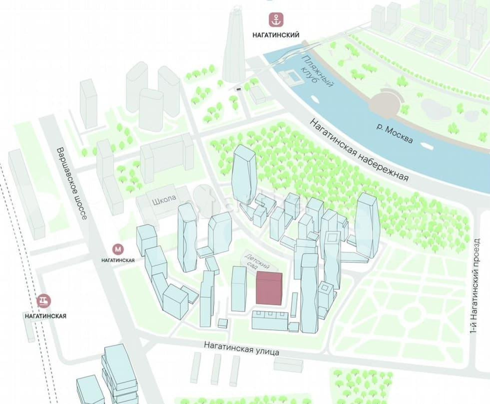 2-комн. квартира, 56.6 м2, 21/25 эт. Москва - изображение 2