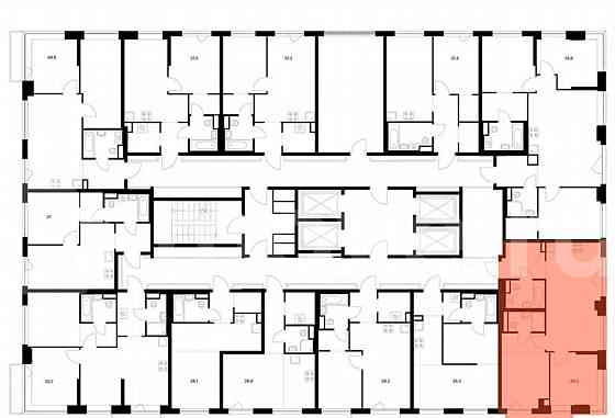 2-комн. квартира, 56.5 м2, 13/32 эт. Москва