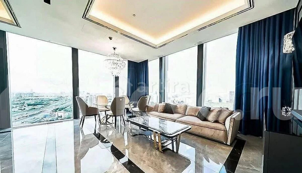 3-комн. апарт-ы, 90.6 м2, 28/68 эт. Москва - изображение 1