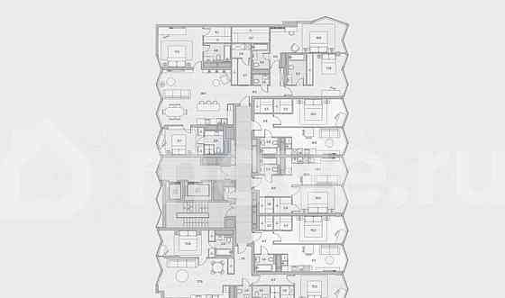 4-комн. пентхаус, 154.5 м2, 13/16 эт. Москва