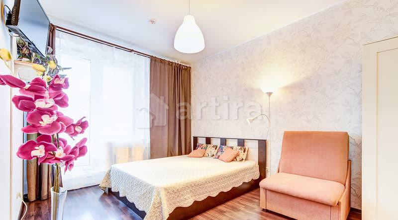 1-комн. квартира, 27 м2, 16/19 эт. Санкт-Петербург - изображение 1