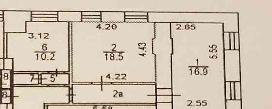 Комната, 16.9 м2, 3/3 эт. Москва