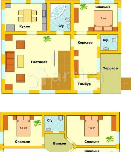 Дом, 120 м2 Истра - изображение 7