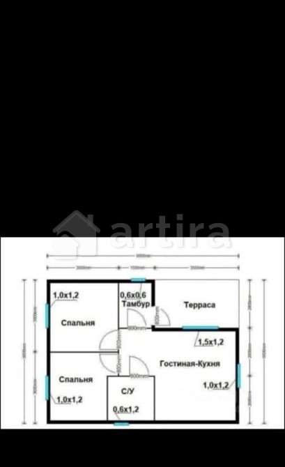 Дом, 60 м2, 30 соток, 1 эт. Тосно - изображение 7