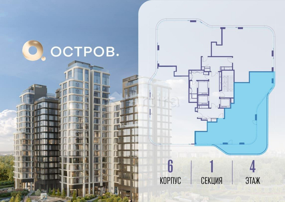 3-комн. квартира, 126.52 м2, 4/17 эт. Москва - изображение 9