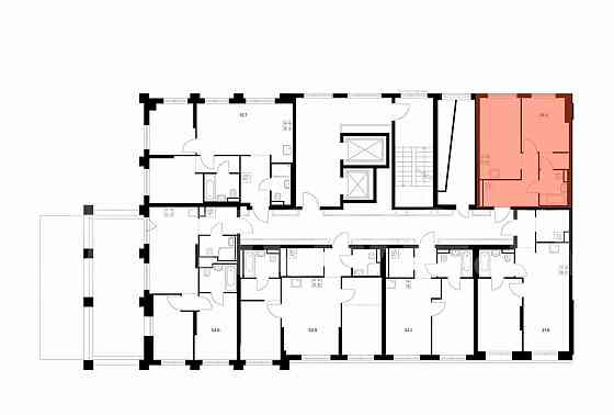 1-комн. квартира, 34.6 м2, 2/13 эт. Зеленоград