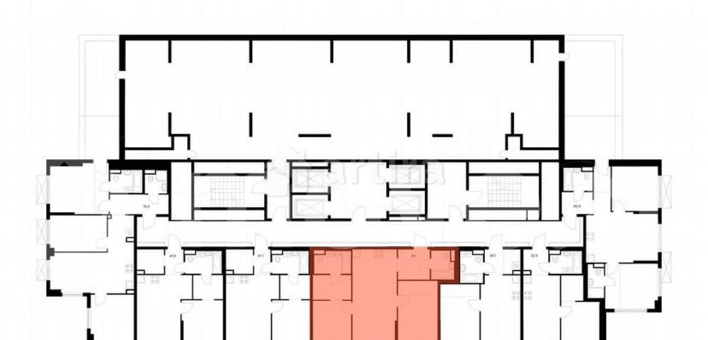 2-комн. квартира, 64 м2, 24/24 эт. Москва - изображение 3