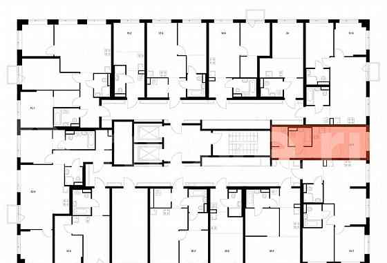 Студия, 24.9 м2, 4/16 эт. Москва